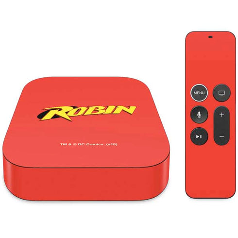 DC Comics Robin Official Logo Apple TV Skin