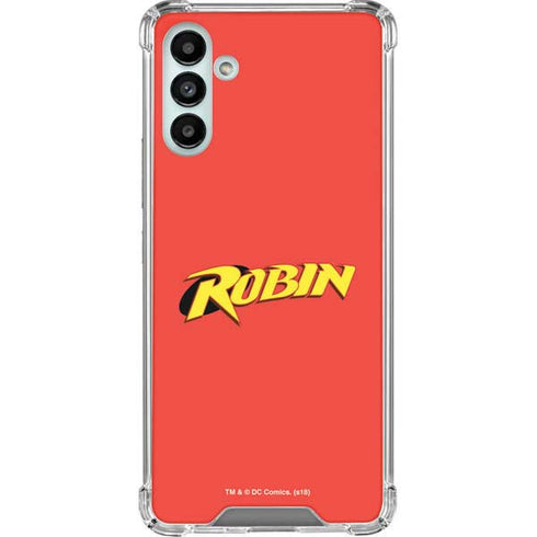 DC Comics Robin Official Logo Galaxy A13 5G Clear Case