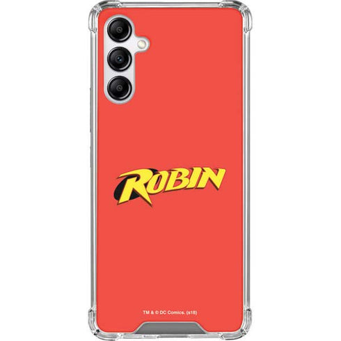 DC Comics Robin Official Logo Galaxy A14 5G Clear Case