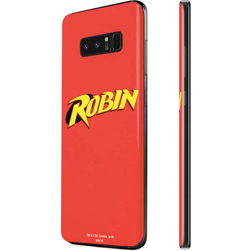 DC Comics Robin Official Logo Galaxy Note 8 Skin