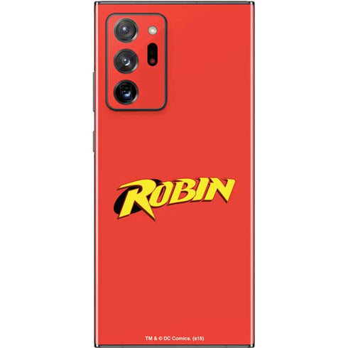 DC Comics Robin Official Logo Galaxy Note20 Ultra 5G Skin