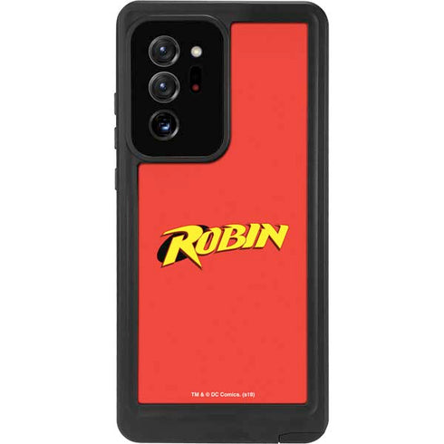 DC Comics Robin Official Logo Galaxy Note20 Ultra 5G Waterproof Case