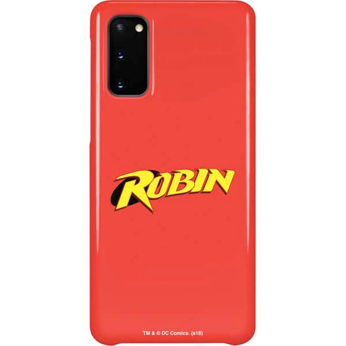 DC Comics Robin Official Logo Galaxy S20 Lite Case