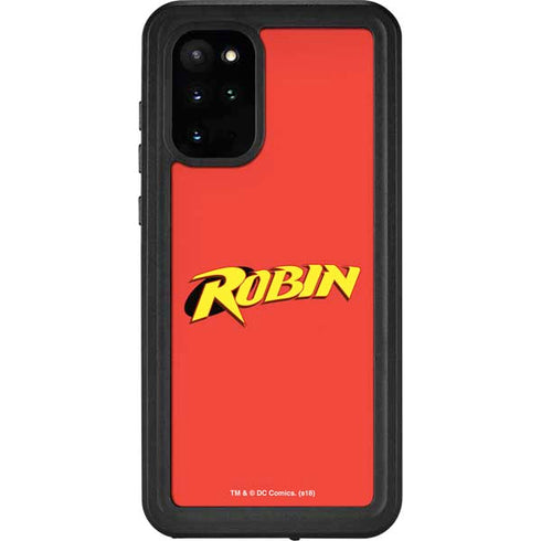 DC Comics Robin Official Logo Galaxy S20 Plus Waterproof Case