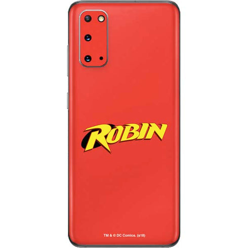 DC Comics Robin Official Logo Galaxy S20 Skin