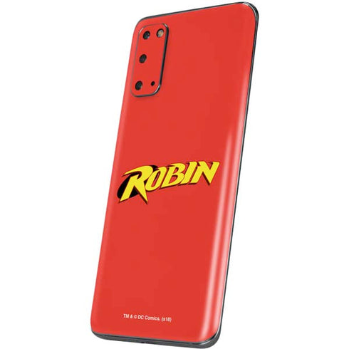 DC Comics Robin Official Logo Galaxy S20 Skin