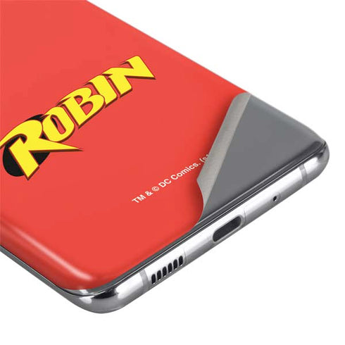 DC Comics Robin Official Logo Galaxy S20 Ultra 5G Skin