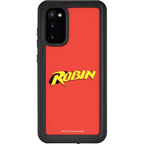 DC Comics Robin Official Logo Galaxy S20 Waterproof Case