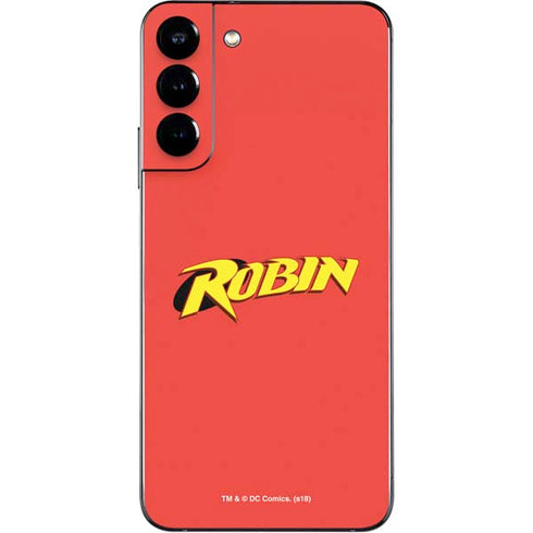 DC Comics Robin Official Logo Galaxy S22 Plus Skin