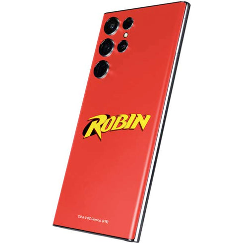 DC Comics Robin Official Logo Galaxy S22 Ultra Skin