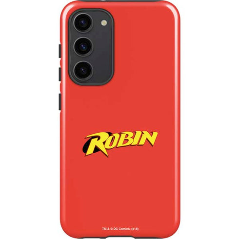 DC Comics Robin Official Logo Galaxy S23 Plus Pro Case