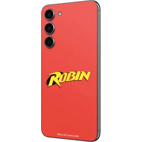 DC Comics Robin Official Logo Galaxy S23 Plus Skin