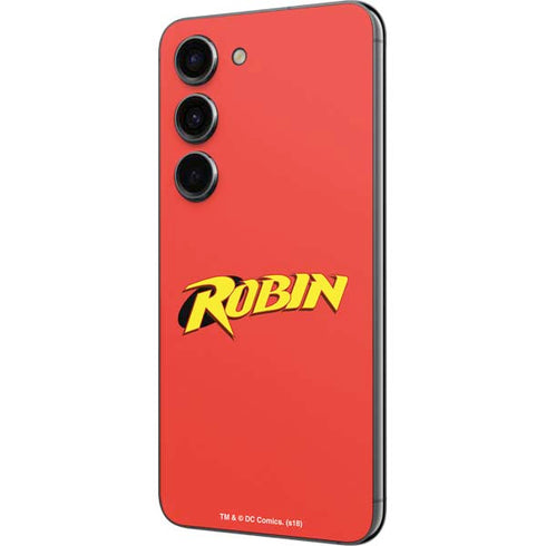 DC Comics Robin Official Logo Galaxy S23 Skin