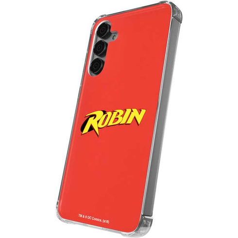 DC Comics Robin Official Logo Galaxy S24 Plus Clear Case