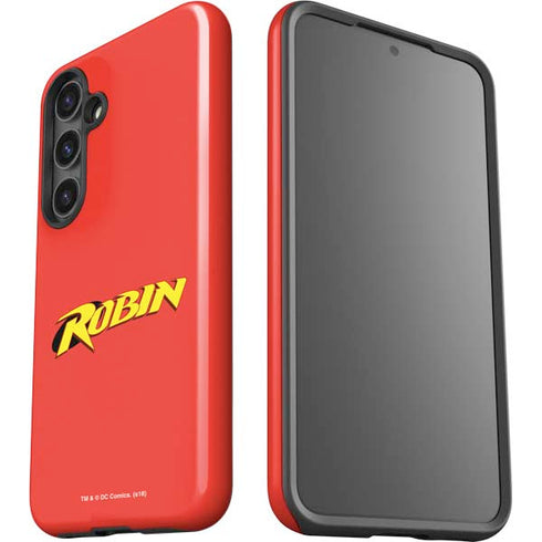 DC Comics Robin Official Logo Galaxy S24 Plus Impact Case
