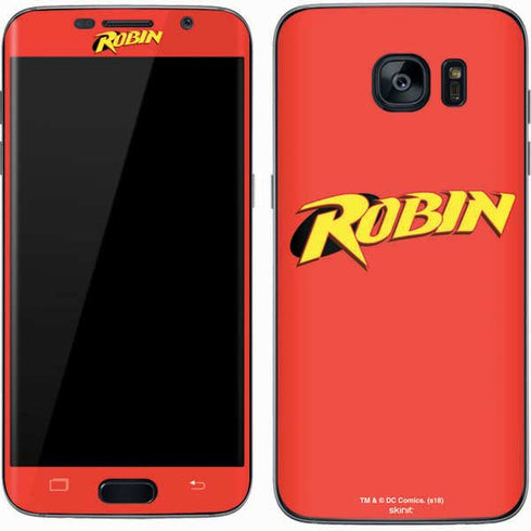 DC Comics Robin Official Logo Galaxy S7 Skin