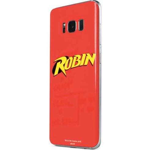 DC Comics Robin Official Logo Galaxy S8 Plus Skin
