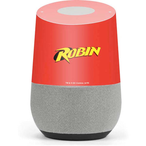 DC Comics Robin Official Logo Google Home Skin