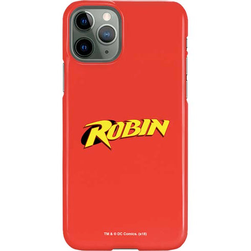 DC Comics Robin Official Logo iPhone 11 Pro Lite Case
