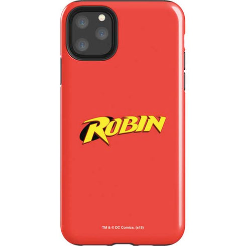 DC Comics Robin Official Logo iPhone 11 Pro Max Impact Case