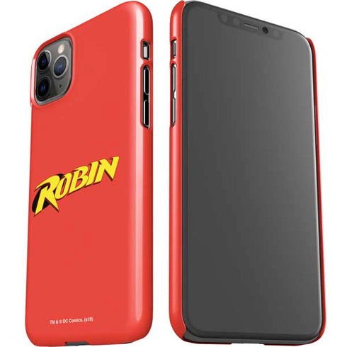 DC Comics Robin Official Logo iPhone 11 Pro Max Lite Case