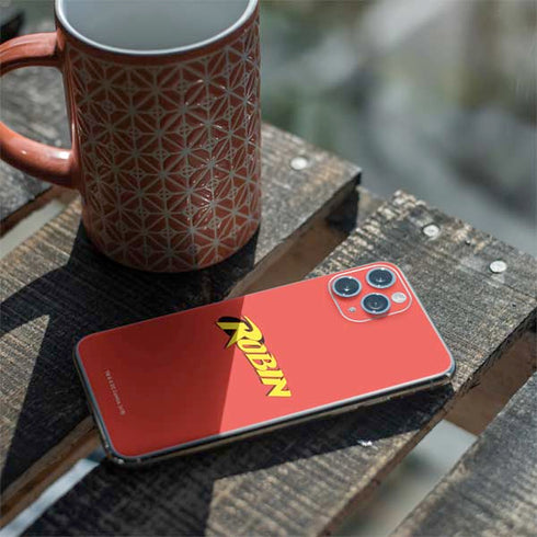 DC Comics Robin Official Logo iPhone 11 Pro Skin