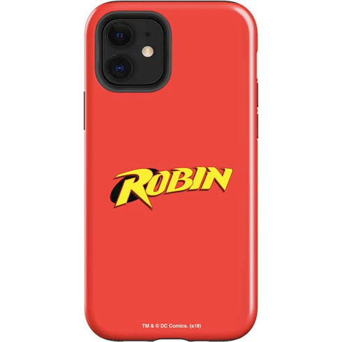 DC Comics Robin Official Logo iPhone 12 Impact Case