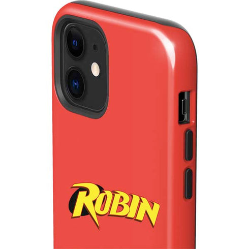 DC Comics Robin Official Logo iPhone 12 Impact Case