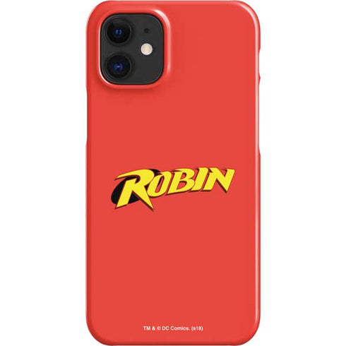 DC Comics Robin Official Logo iPhone 12 Mini Lite Case