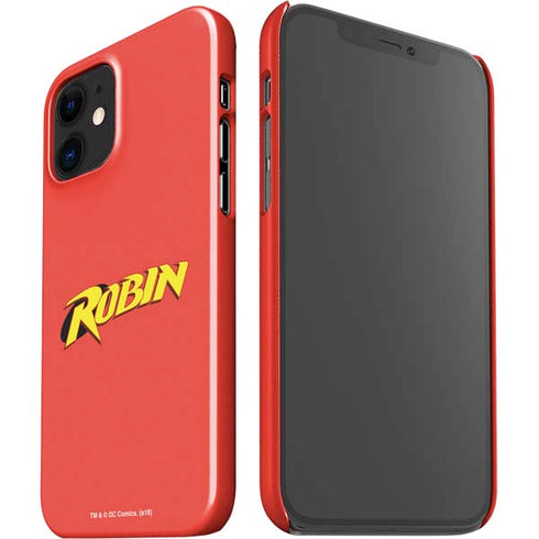 DC Comics Robin Official Logo iPhone 12 Mini Lite Case