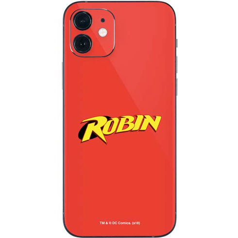 DC Comics Robin Official Logo iPhone 12 Mini Skin