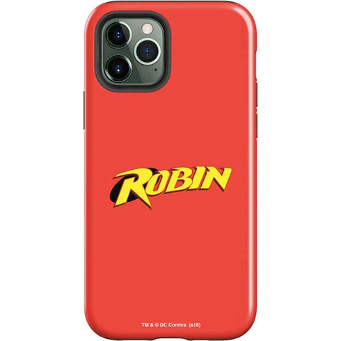 DC Comics Robin Official Logo iPhone 12 Pro Max Impact Case
