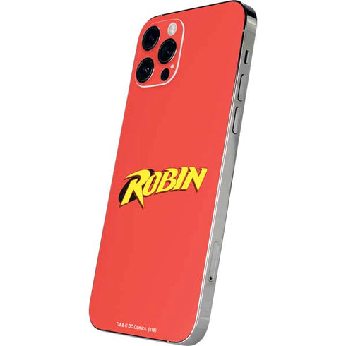 DC Comics Robin Official Logo iPhone 12 Pro Skin