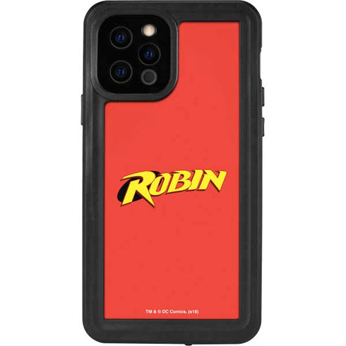 DC Comics Robin Official Logo iPhone 12 Pro Waterproof Case