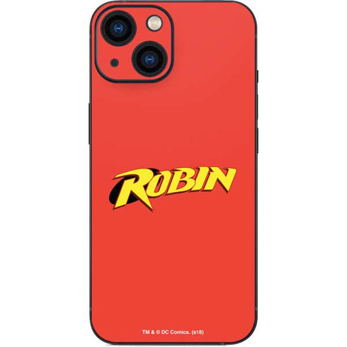 DC Comics Robin Official Logo iPhone 13 Mini Skin