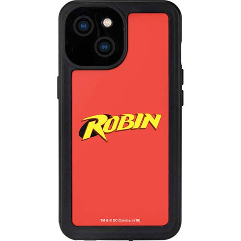 DC Comics Robin Official Logo iPhone 13 Mini Waterproof Case