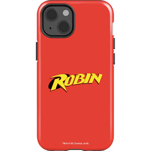 DC Comics Robin Official Logo iPhone 15 Impact Case