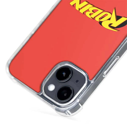 DC Comics Robin Official Logo iPhone 14 Plus MagSafe Case
