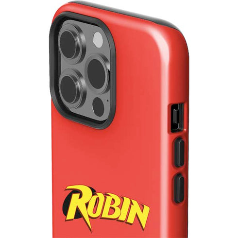 DC Comics Robin Official Logo iPhone 14 Pro Impact Case