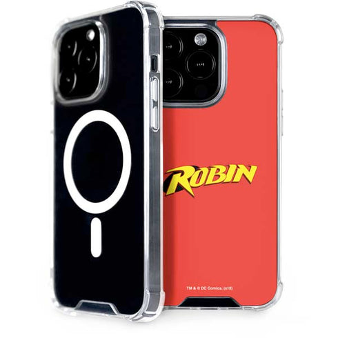 DC Comics Robin Official Logo iPhone 15 Pro MagSafe Case