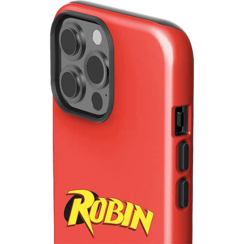 DC Comics Robin Official Logo iPhone 15 Pro Max Impact Case