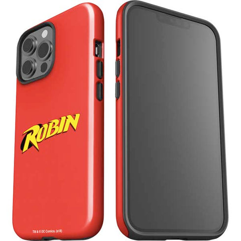 DC Comics Robin Official Logo iPhone 15 Pro Max Impact Case