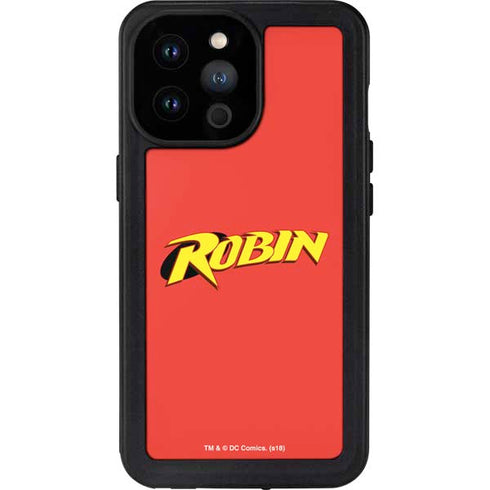 DC Comics Robin Official Logo iPhone 14 Pro Max Waterproof Case