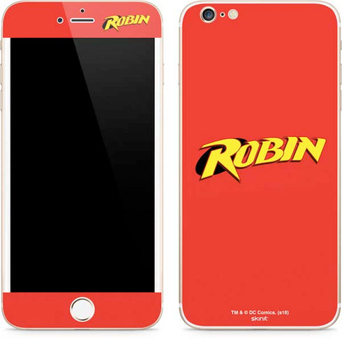DC Comics Robin Official Logo iPhone 6/6s Plus Skin