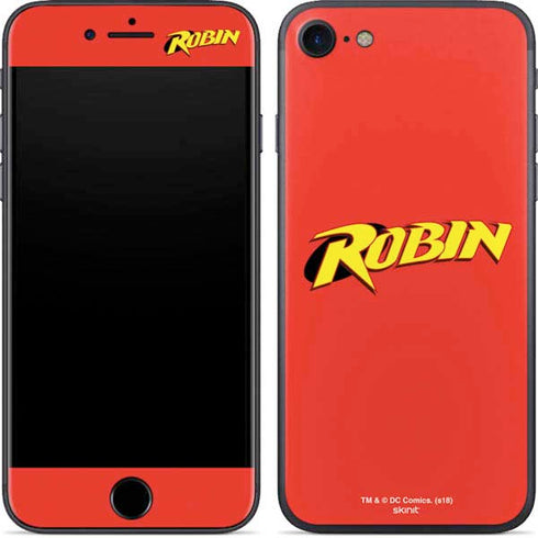 DC Comics Robin Official Logo iPhone SE (2nd & 3rd Gen) Skin