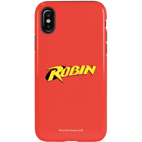 DC Comics Robin Official Logo iPhone XS Pro Case