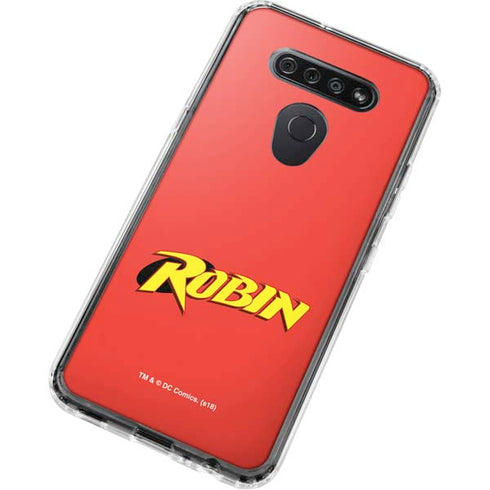 DC Comics Robin Official Logo LG K51/Q51 Clear Case