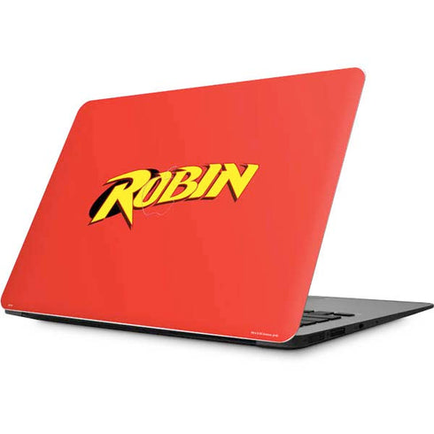 DC Comics Robin Official Logo Apple MacBook Skin