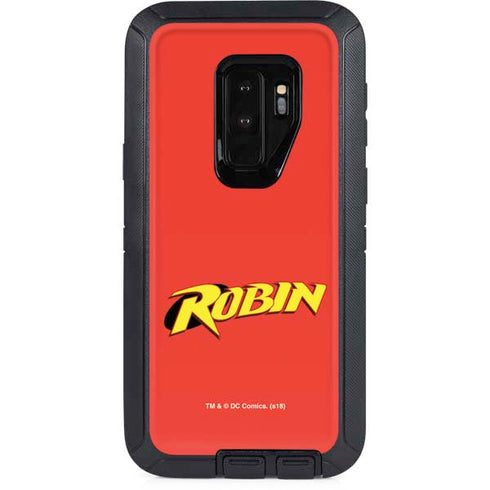 DC Comics Robin Official Logo Otterbox Defender Galaxy Skin