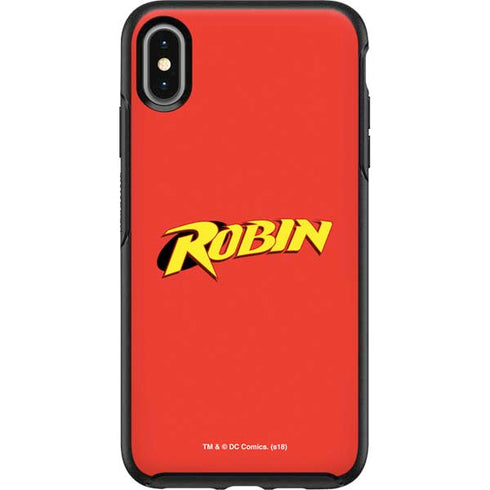 DC Comics Robin Official Logo Otterbox Symmetry iPhone Skin